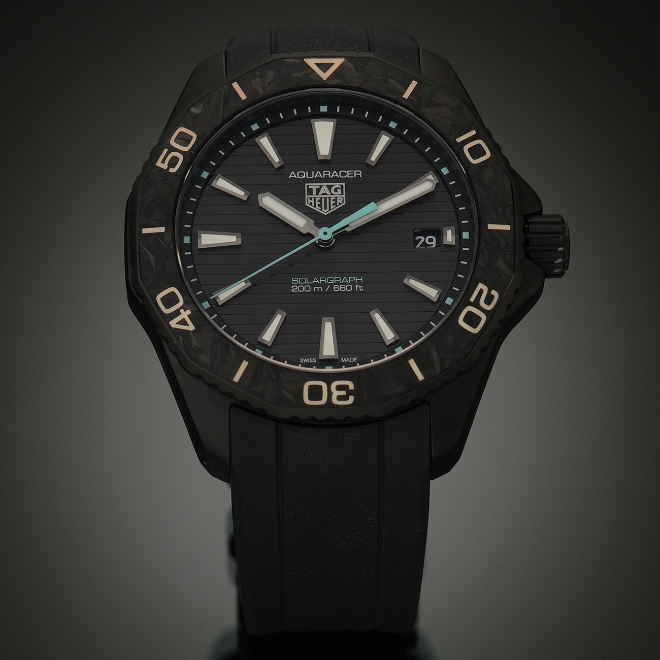 TAG Heuer(USED)태그호이어 아쿠아레이서 솔라그래프 WBP1112